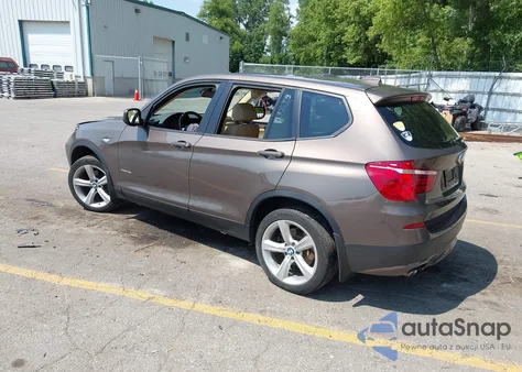 2011 BMW X3 xDrive28I из США, поврежденный, VIN 5UXWX5C52BL708664